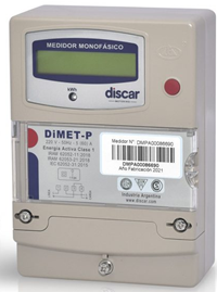DiMET Monofásico en versiones PLC, GSM y WiFi
